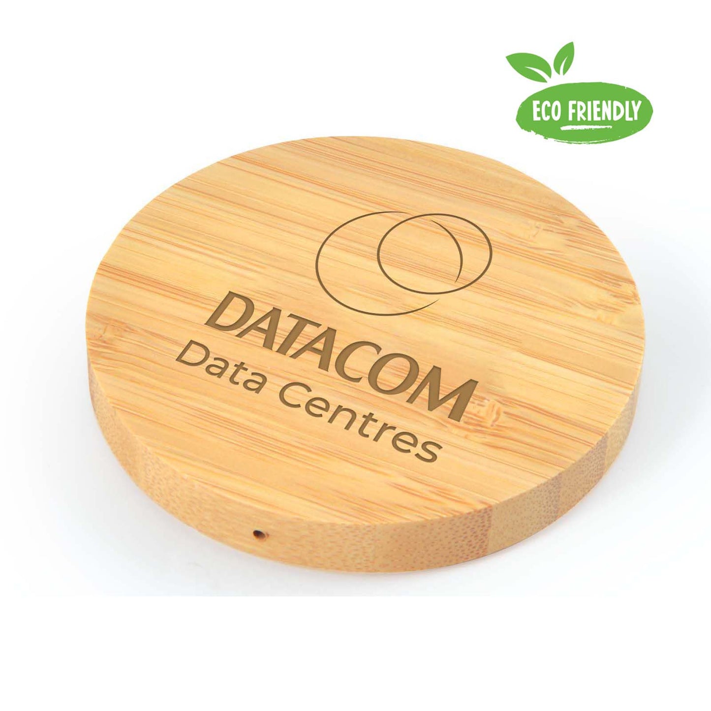 Datacom Arc Round Bamboo Wireless Charger