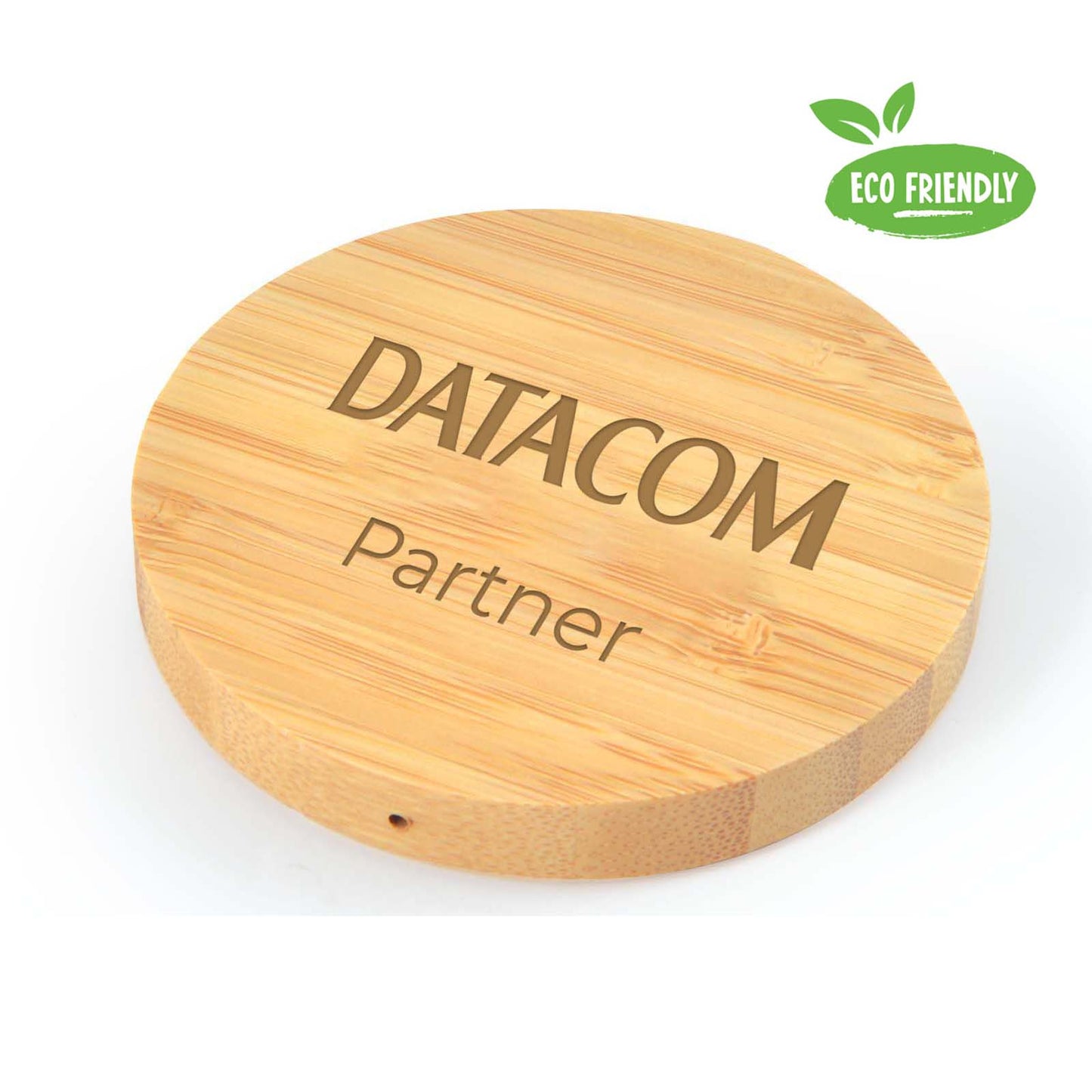 Datacom Arc Round Bamboo Wireless Charger