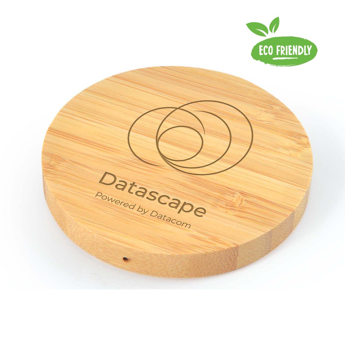 Datacom Arc Round Bamboo Wireless Charger