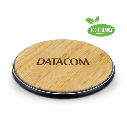 Datacom Bamboo 15W Wireless Fast Charger